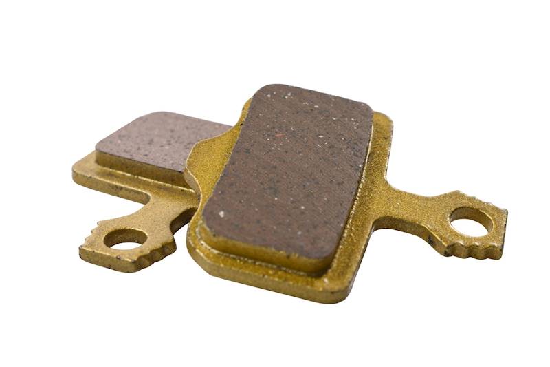Klocki rowerowe hamulca tarczowe metaliczne