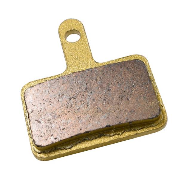 Klocki rowerowe hamulca tarczowe metaliczne