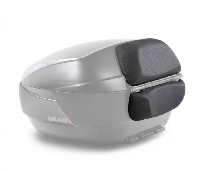 Kufer moto. SHAD SH48 48 L Titan. Nakładka+Oparcie