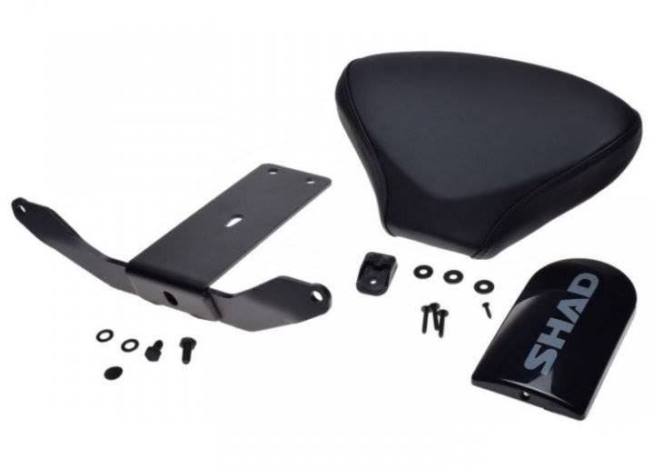 Oparcie dla pasażera SHAD do KYMCO AK550 Czarne