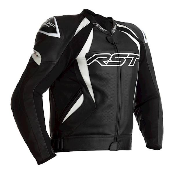 Kurtka Skórzana RST Tractech Evo 4 Black/White M