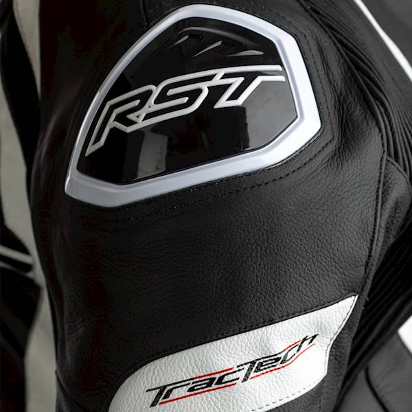 Kurtka Skórzana RST Tractech Evo 4 Black/White M
