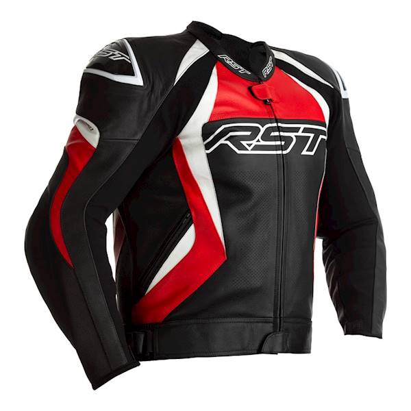 Kurtka Skórzana RST Tractech Evo 4 Black/Red M