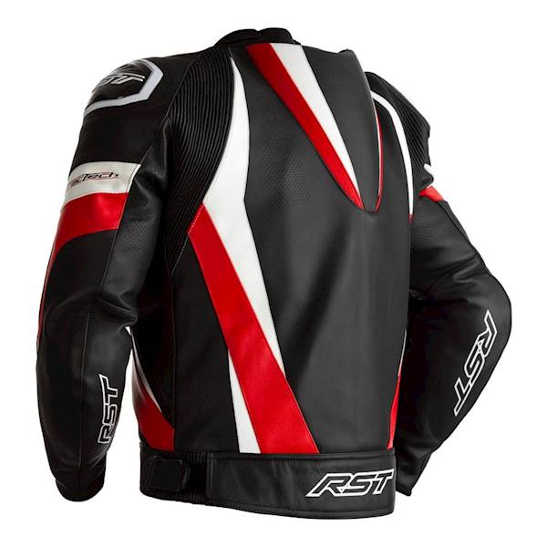 Kurtka Skórzana RST Tractech Evo 4 Black/Red M