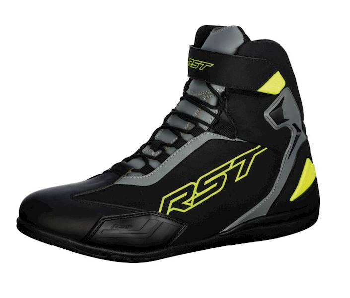 Buty Skórzane RST Sabre Black/Grey/Flo Yellow 45