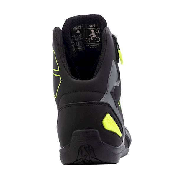 Buty Skórzane RST Sabre Black/Grey/Flo Yellow 45