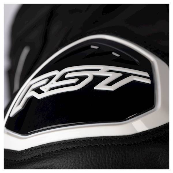 Kurtka Skórzana RST S1 Black/Black/White XXL