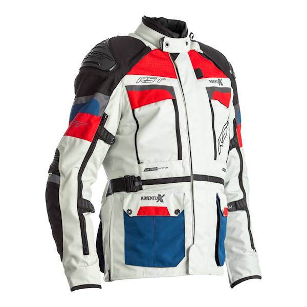 Kurtka Tekstylna RST Adventure X Blue/Red/Black XL