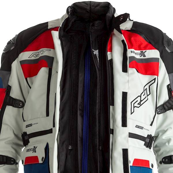 Kurtka Tekstylna RST Adventure X Blue/Red/Black XL