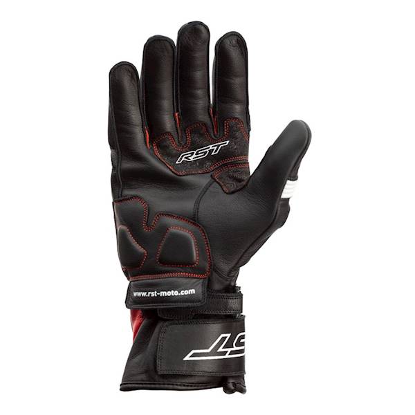 Rękawice Skórzane RST Pilot Black/Red/White L