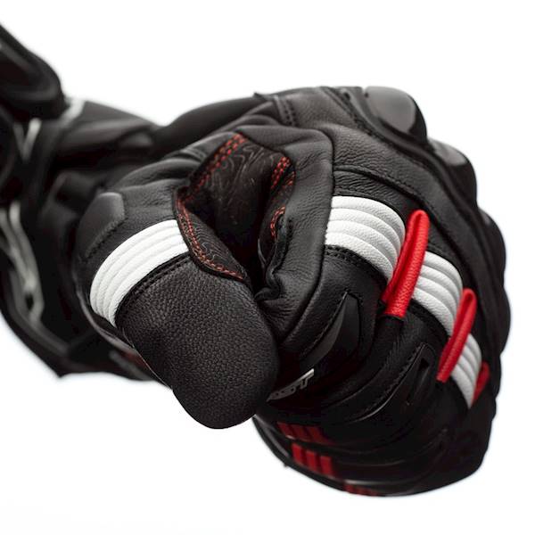 Rękawice Skórzane RST Pilot Black/Red/White L