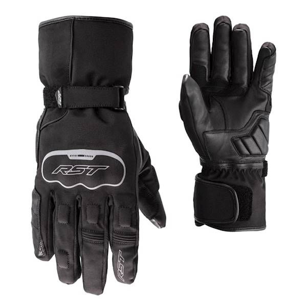 Rękawice Skórzano-Tekstylne RST Axiom WP Black