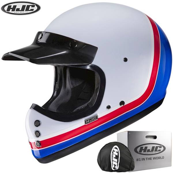 Kask HJC V60 Scoby White/Red/Blue M