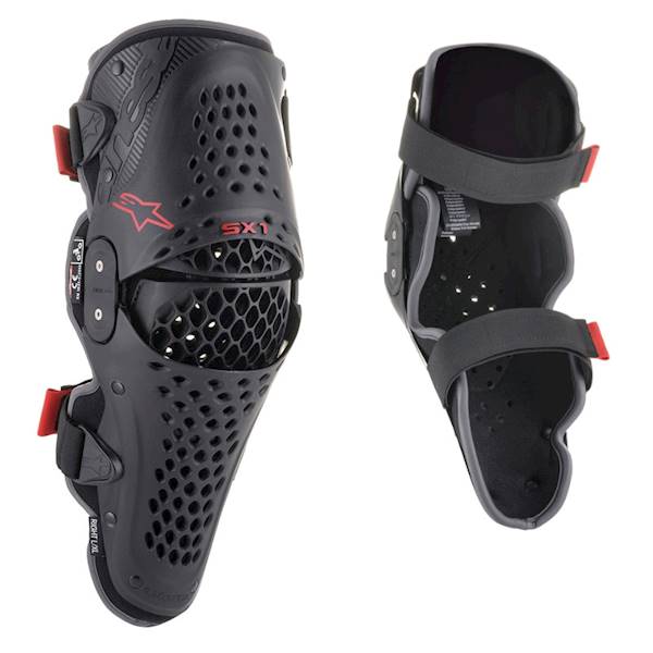 Ochraniacz Kolan Alpinestars SX-1 V2 Bl/Red