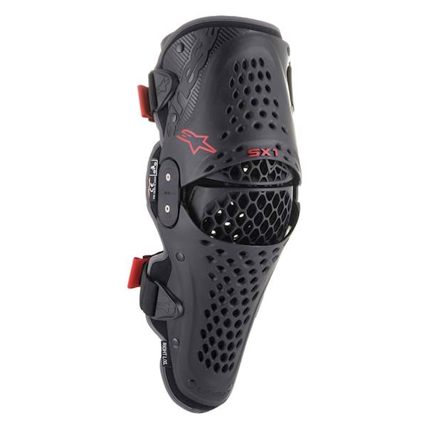 Ochraniacz Kolan Alpinestars SX-1 V2 Bl/Red S/M