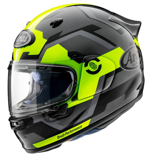 Kask Motocyklowy Arai Quantic Face Fluor Yellow S