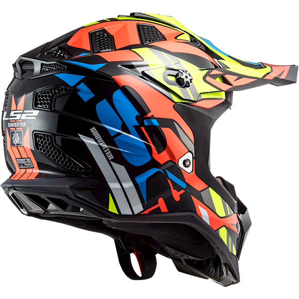 Kask LS2 MX700 Subverter Evo Rascal Bl. Orange 3XL