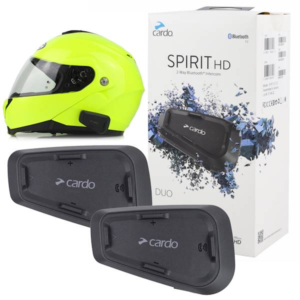 Interkom motocyklowy Cardo Spirit HD Duo