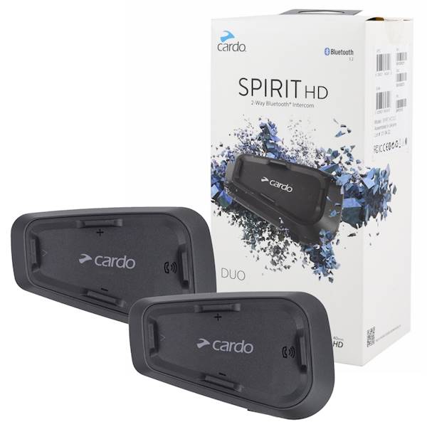 Interkom motocyklowy Cardo Spirit HD Duo