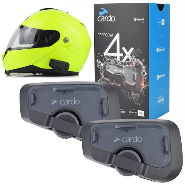 Interkom motocyklowy Cardo Freecom 4X Duo