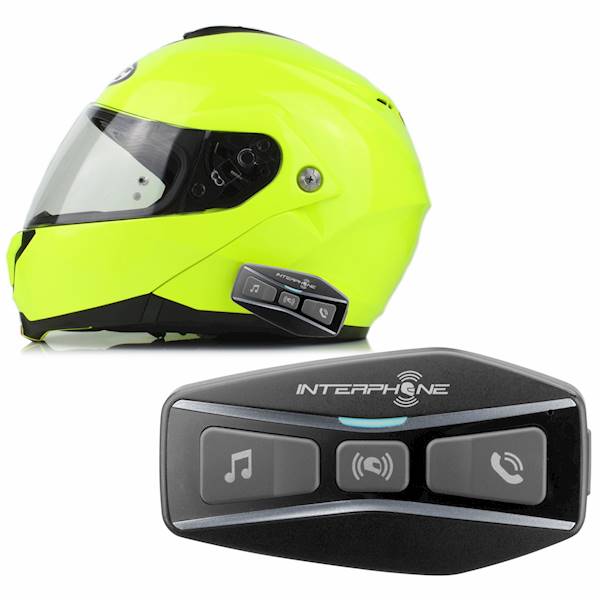 Interkom motocyklowy INTERPHONE U-com 4 na 1 kask