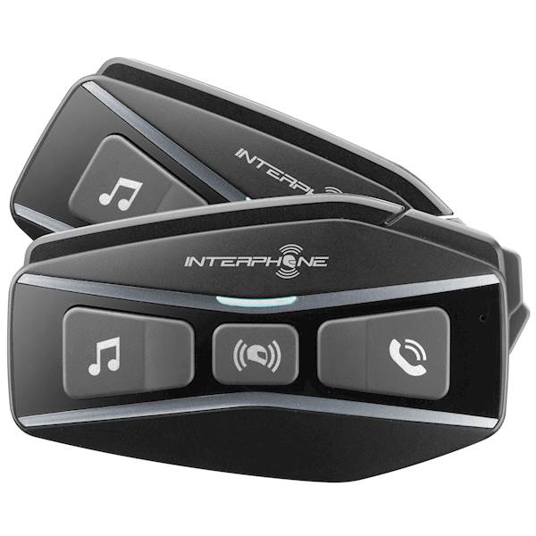 Interkom motocyklowy INTERPHONE U-com 16 na 2kaski