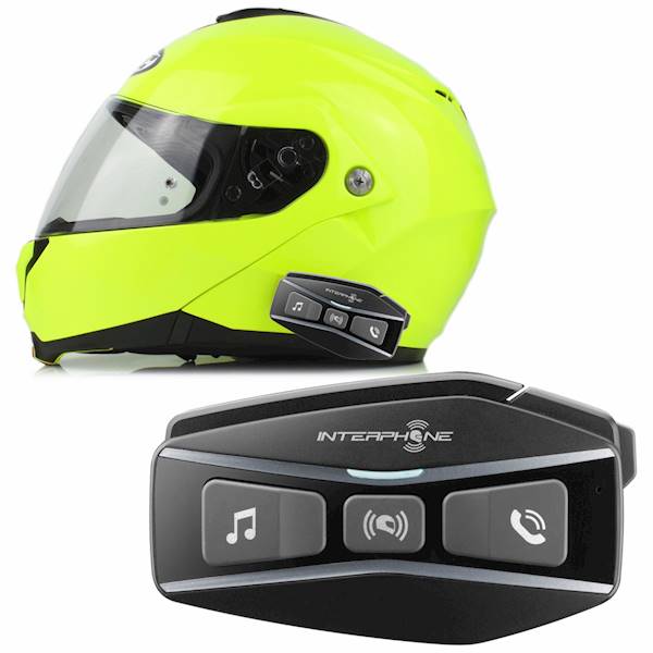Interkom motocyklowy INTERPHONE U-com 16 na 1 kask