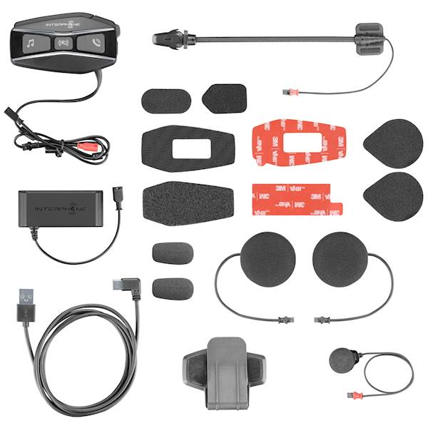 Interkom motocyklowy INTERPHONE U-com 16 na 1 kask