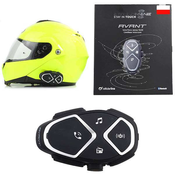 Interkom motocyklowy INTERPHONE Avant na 1 kask
