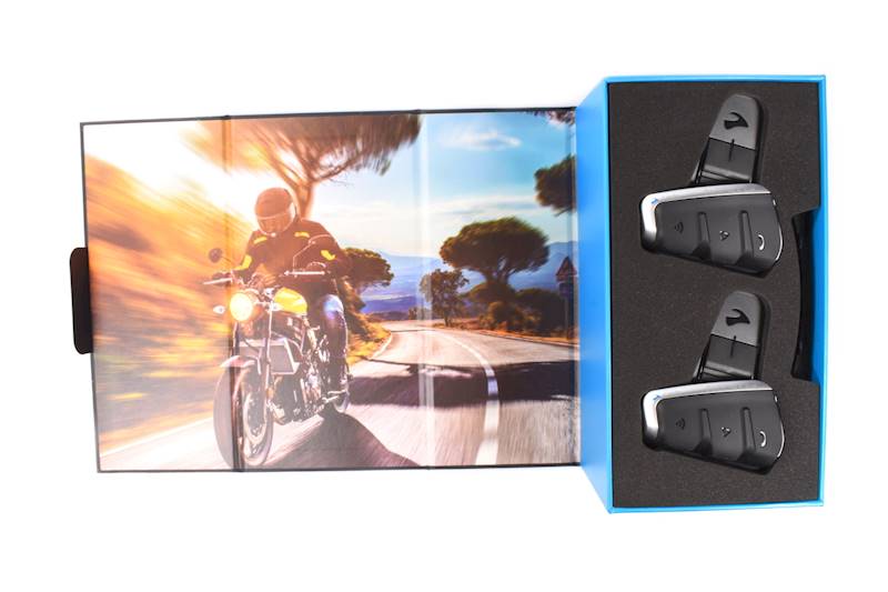 Interkom motocyklowy Cardo Packtalk Slim JBL DUO
