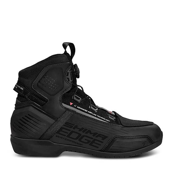 Buty motocyklowe SHIMA EDGE WP Black 42