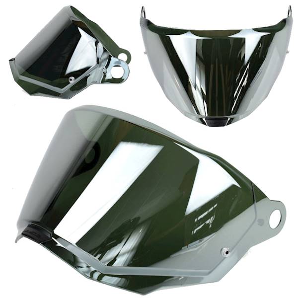 Szyba do kasku LS2 MX701 EXPLORER Lust. Srebrna