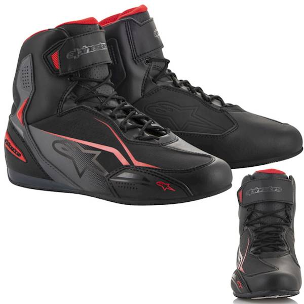 Buty Alpinestars Faster-3 Black/Grey Red 10