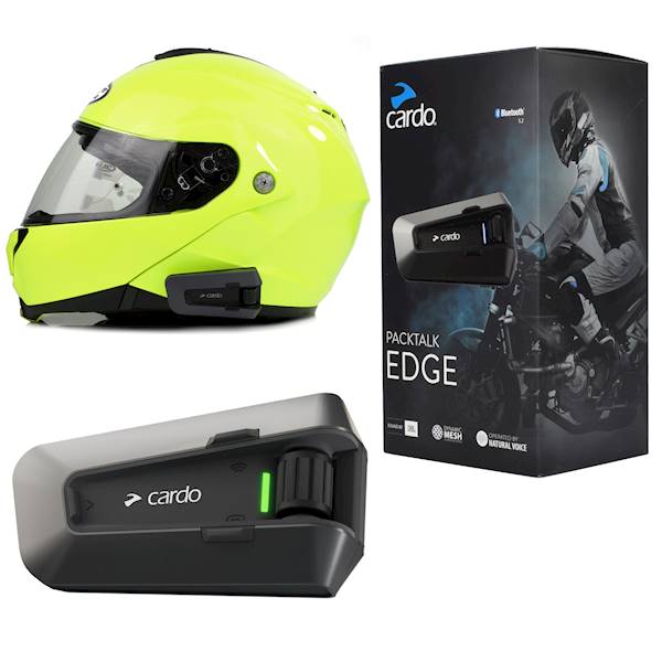 Interkom motocyklowy Cardo Edge 1 zestaw