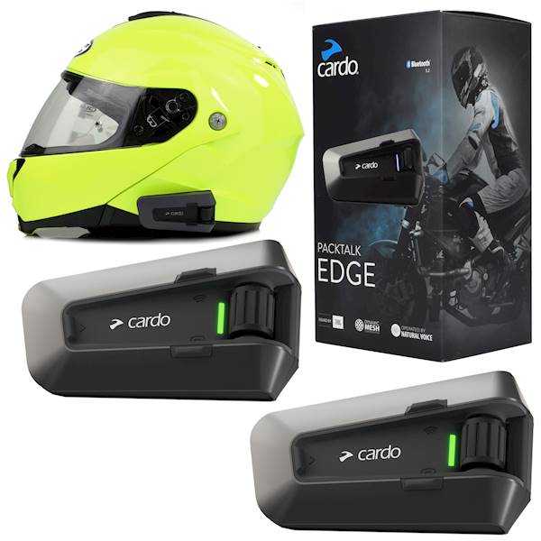 Interkom motocyklowy Cardo Edge 2 zestawy