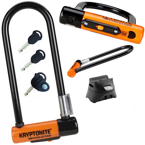 Kryptonite Evolution Mini-9 U-Lock 8 x 24cm