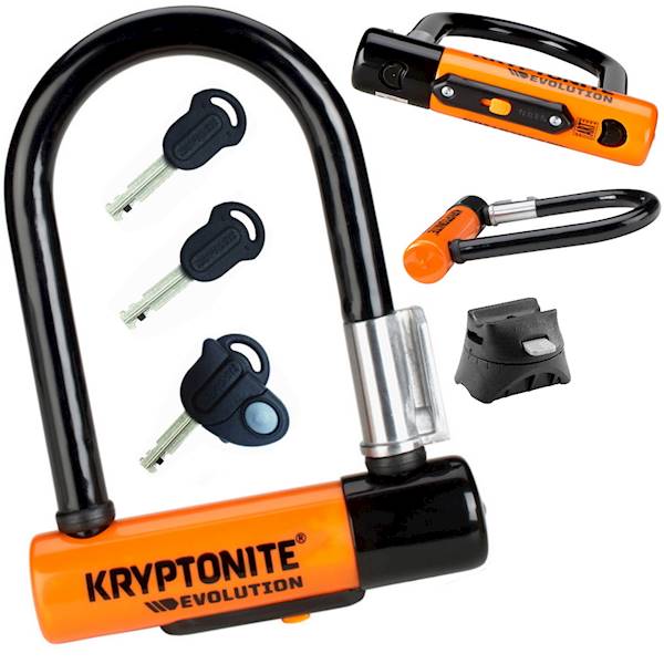 Kryptonite Evolution Mini U-Lock 8 x 24cm