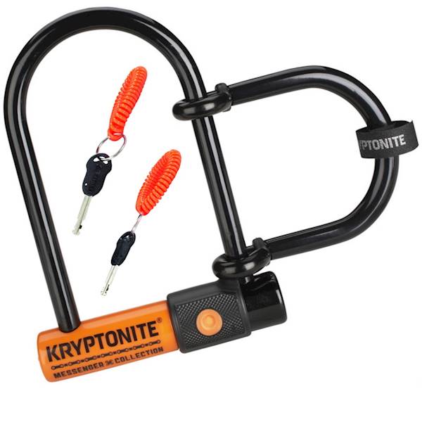Kryptonite Evolution Messenger M+ U-Lock 9 x 23cm