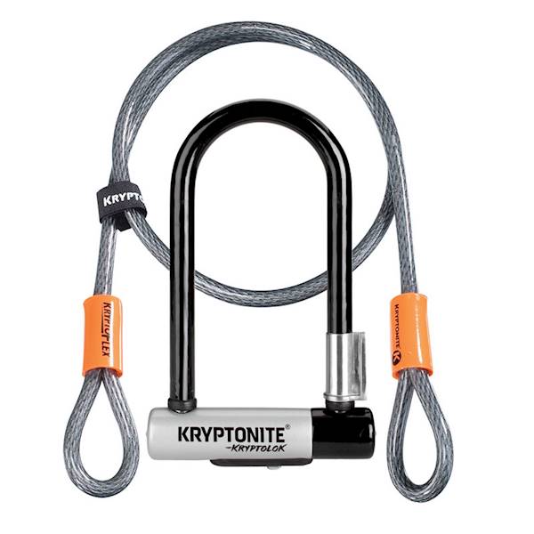 Kryptonite Kryptolok Mini7 U-Lock + linka 8 x 18cm