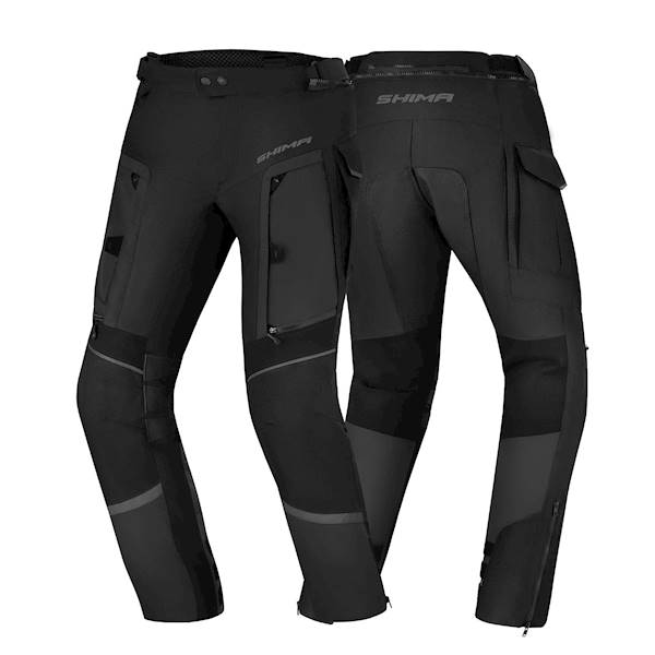 Spodnie motocyklowe SHIMA HERO 2.0 Black XL