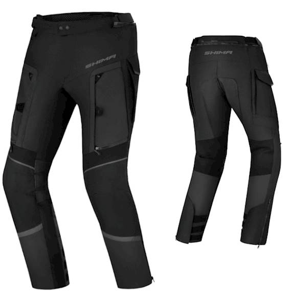 Spodnie motocyklowe SHIMA HERO 2.0 Black