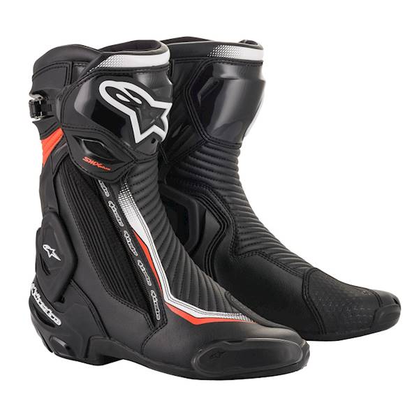 Buty Alpinestars SMX Plus V2 Bl/Whi/Flu Red 43