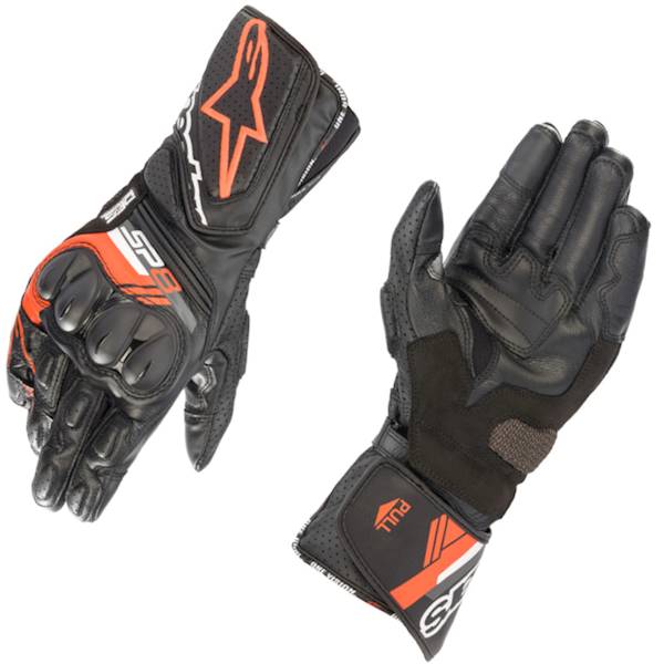 Rękawice Alpinestars Sp-8 V3 Black/Fluo Red
