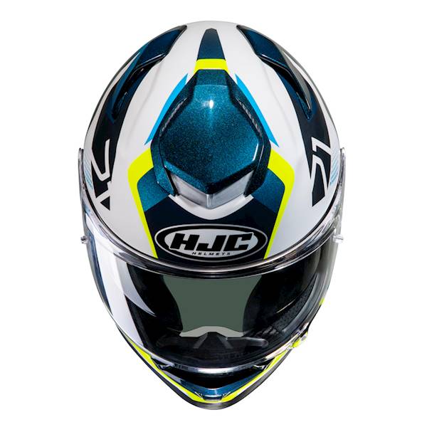 Kask HJC Rpha71 Hapel Blue/Yellow XL