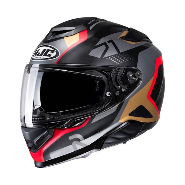 Kask HJC Rpha71 Hapel Black/Red/Bronze XL