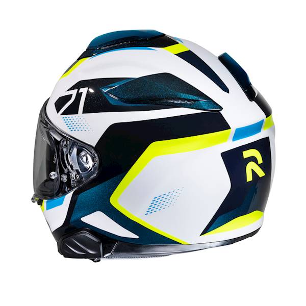 Kask HJC Rpha71 Hapel Blue/Yellow L