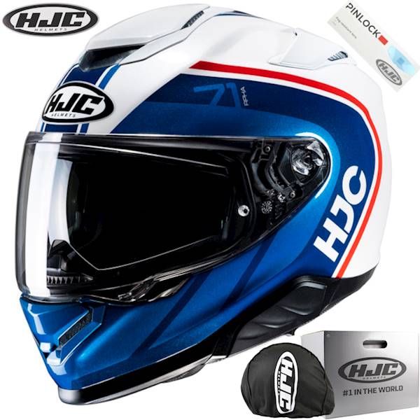 Kask Motocyklowy HJC Rpha71 Mapos White/Blue