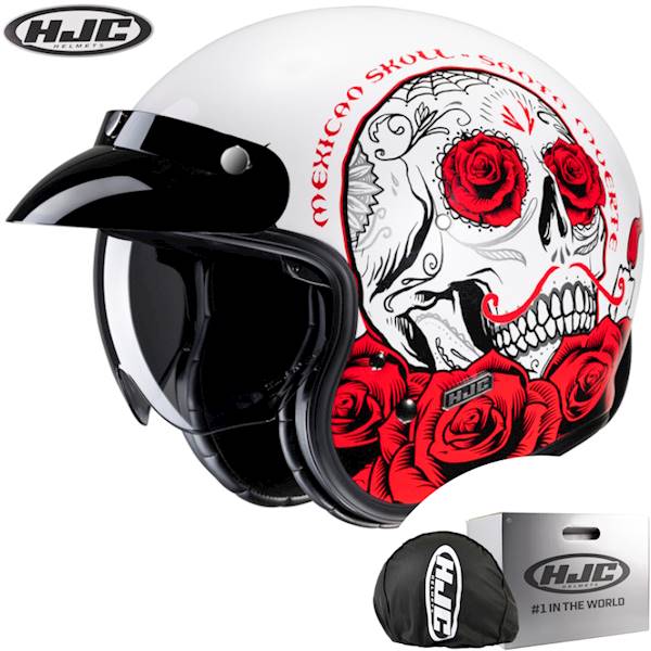 Kask Motocyklowy HJC V31 Desto White/Red