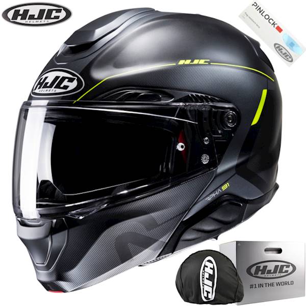 Kask HJC Rpha91 Combust Black/Yellow XL