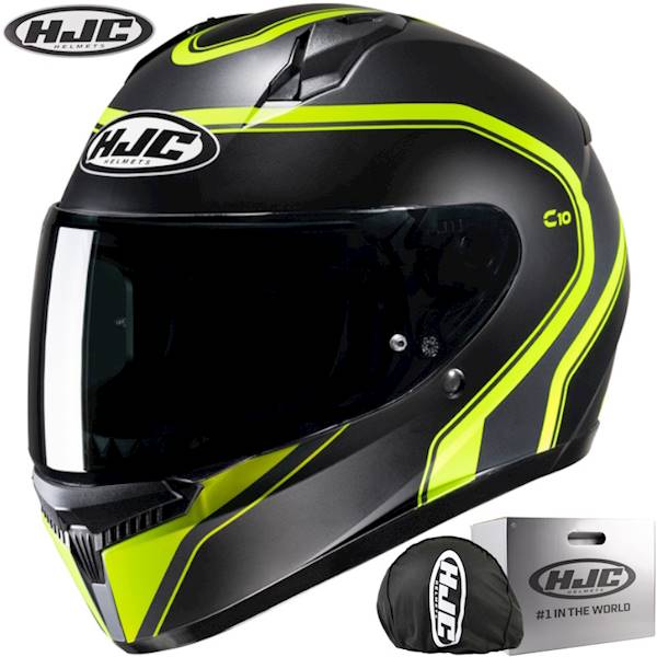 Kask Motocyklowy HJC C10 Elie Black/Yellow